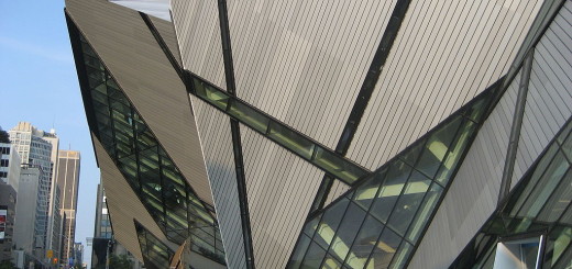 Exterior of the Royal Ontario Museum in Toronto