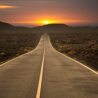 A highway leads off into the distance